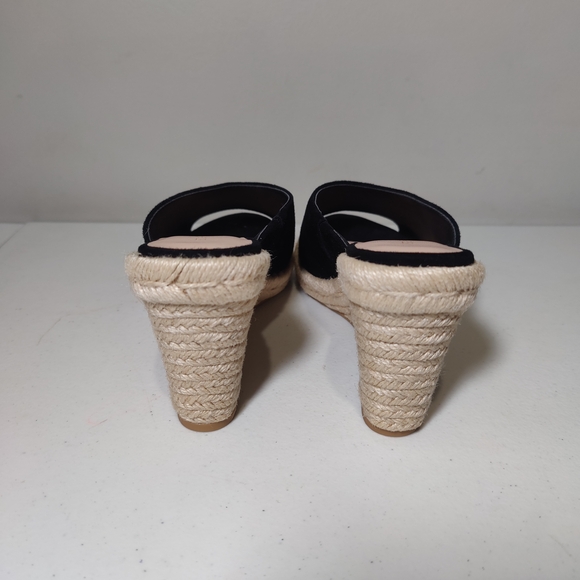 Stuart Weitzman Black Wedges - Picture 5 of 9